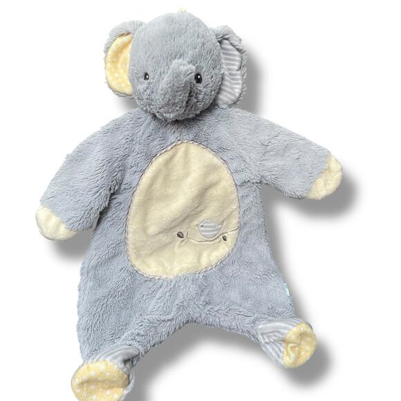 Douglas Baby Plush Joey Elephant Sshlumpie Security Blanket Lovey Gray 19" - Picture 4 of 9